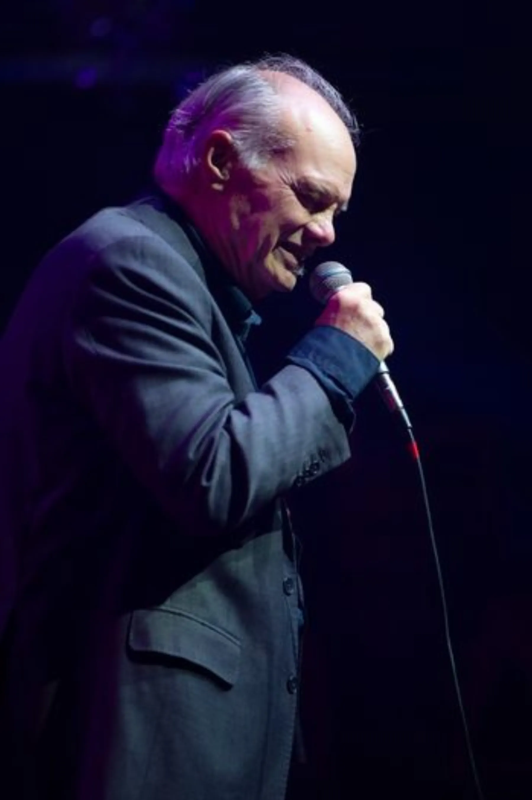 Curtis Salgado on stage